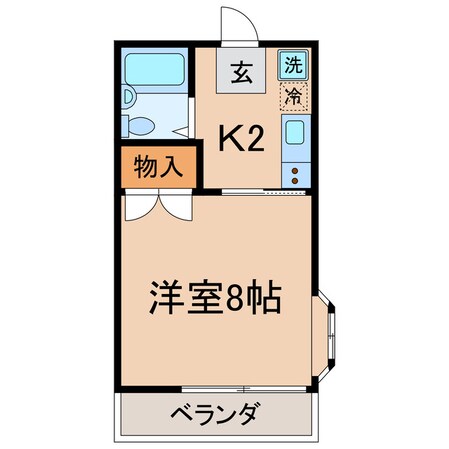 保土ケ谷駅 徒歩10分 2階の物件間取画像